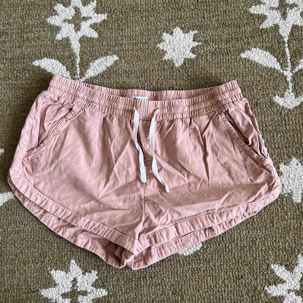 Billabong Road Trippin Elastic Waist shorts - mauve